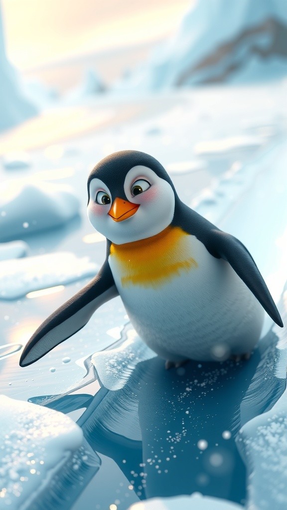 Penguin Ekstrem: Seluncuran Es yang Meluncur ke Laut!