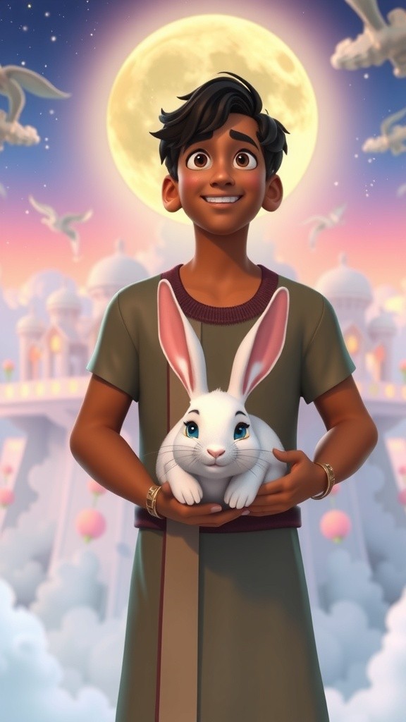 چاند کے ساتھ دوستی کی کہانی