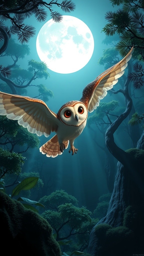 Friendship Under the Moonlight