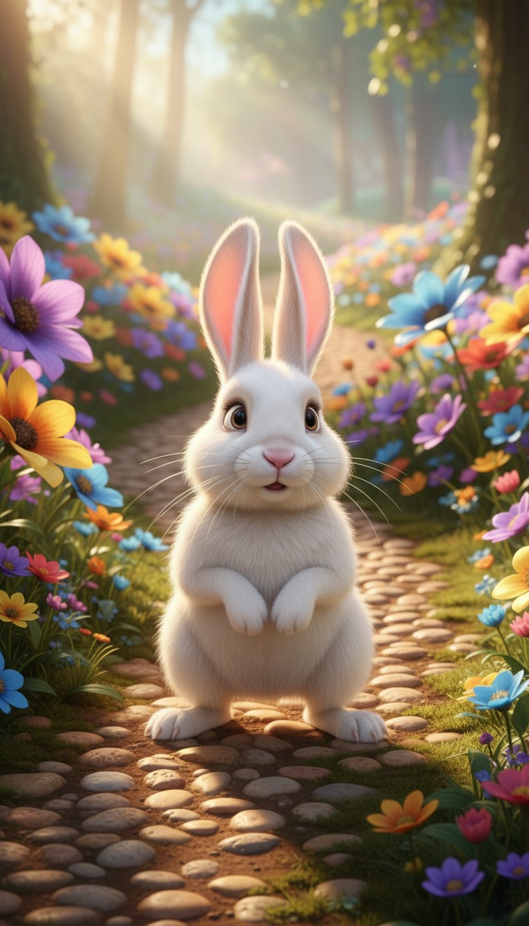 The Road of Friendship: A Bunny and Squirrel Adventure