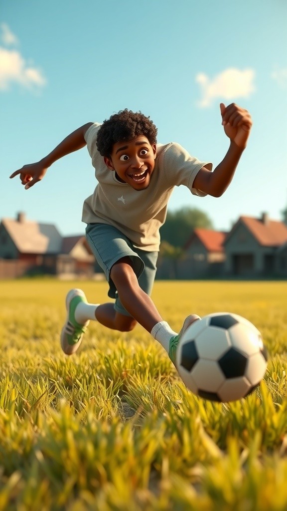 Kemenangan Ikal di Lapangan Bola