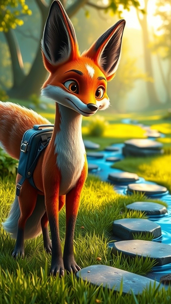 Fox's Splashy Adventure