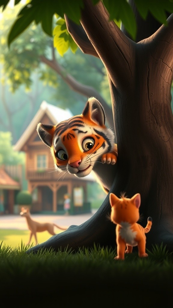 Tomi dan Harimau yang Takut Roti Keju