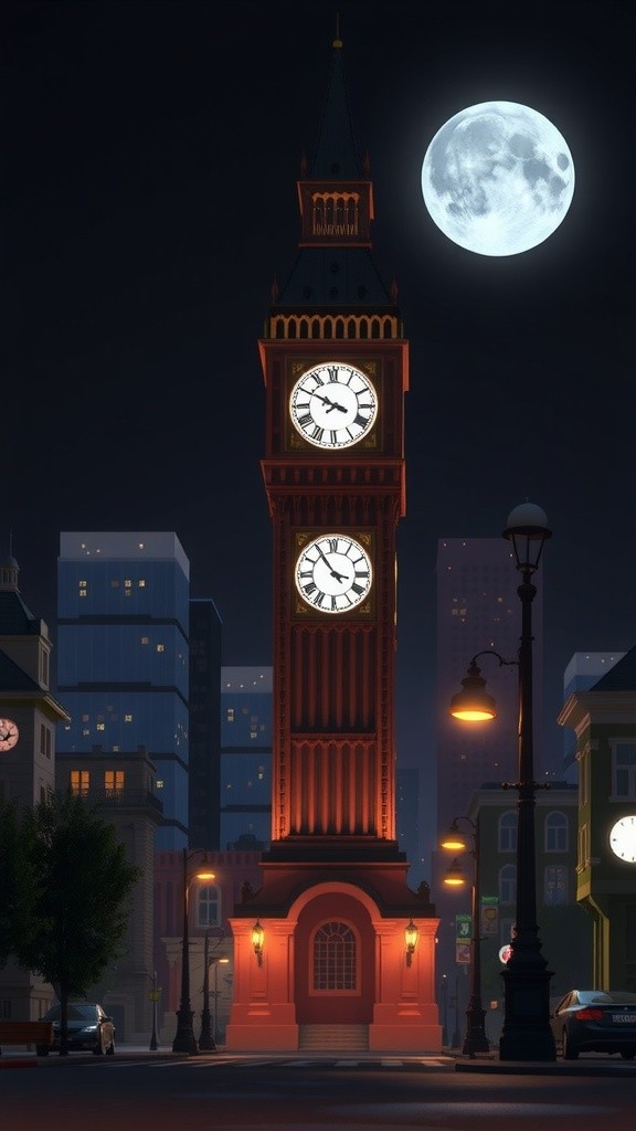 Bulan Merah dan Hening Malam