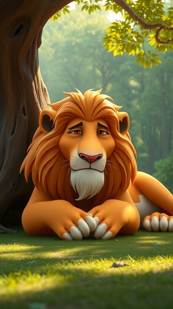 शेर और नन्हा चूहा: दोस्ती की कहानी