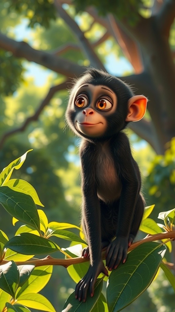 قصة حرف القاف مع قرد وقمر وبقرة