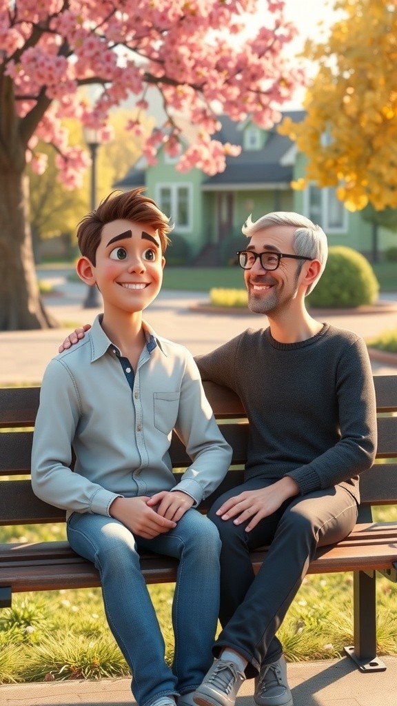 The Time-Traveling Stranger: A Heartfelt Encounter