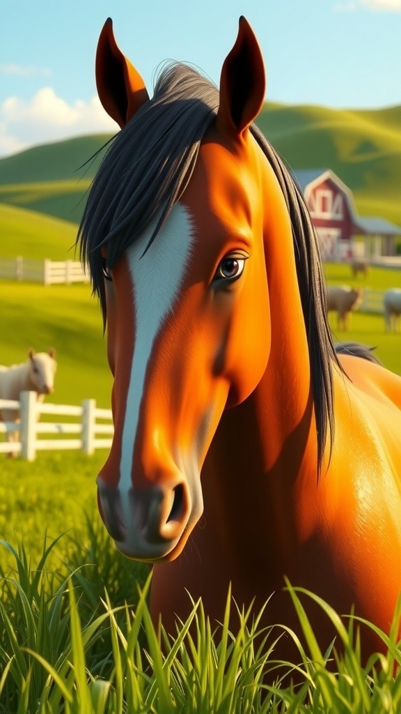 Persahabatan Whiskers dan Thunder di Peternakan