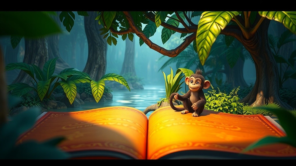 The Monkey And The Crocodile