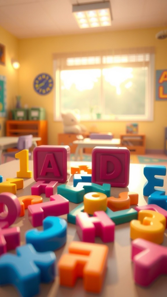 Baby's Colorful Journey: Exploring the Alphabet!