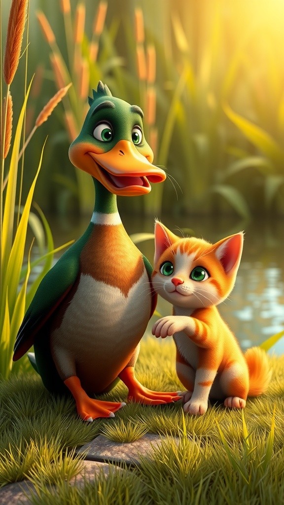 The Duck and the Cat's Secret Island Adventure