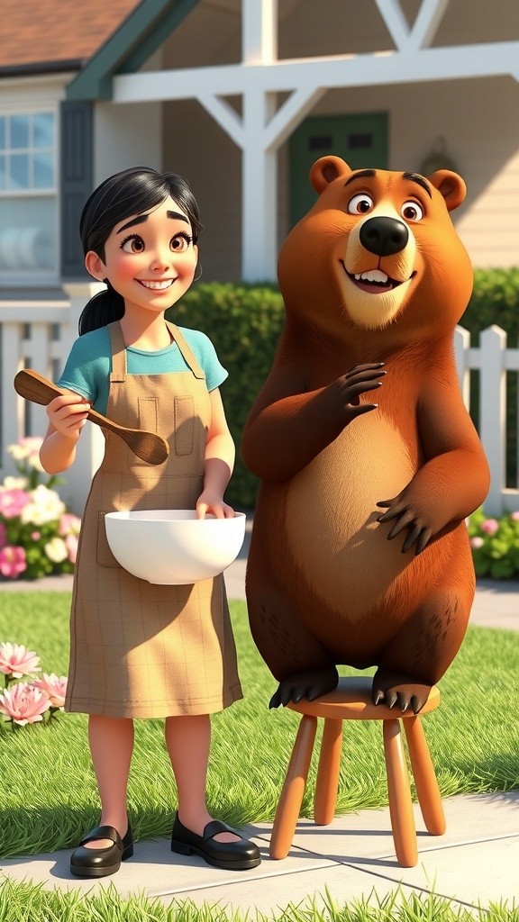 Marsha and Bear's Baking Adventure!