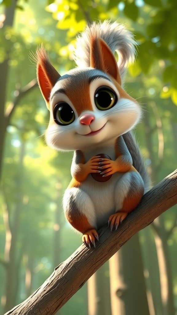 Tupi si Tupai dan Kebaikan di Hutan