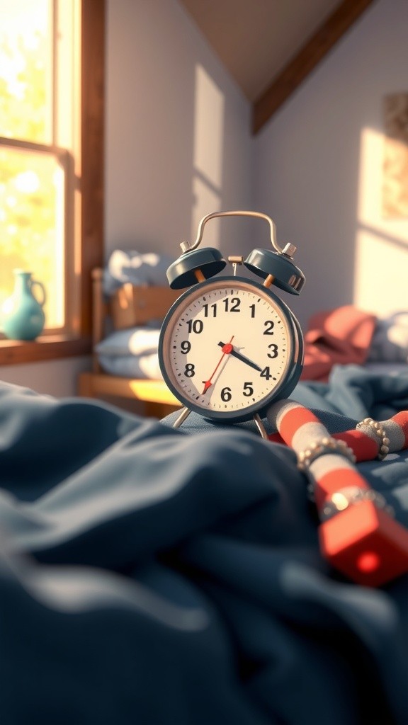 Rushed Awakening: A Student's Morning