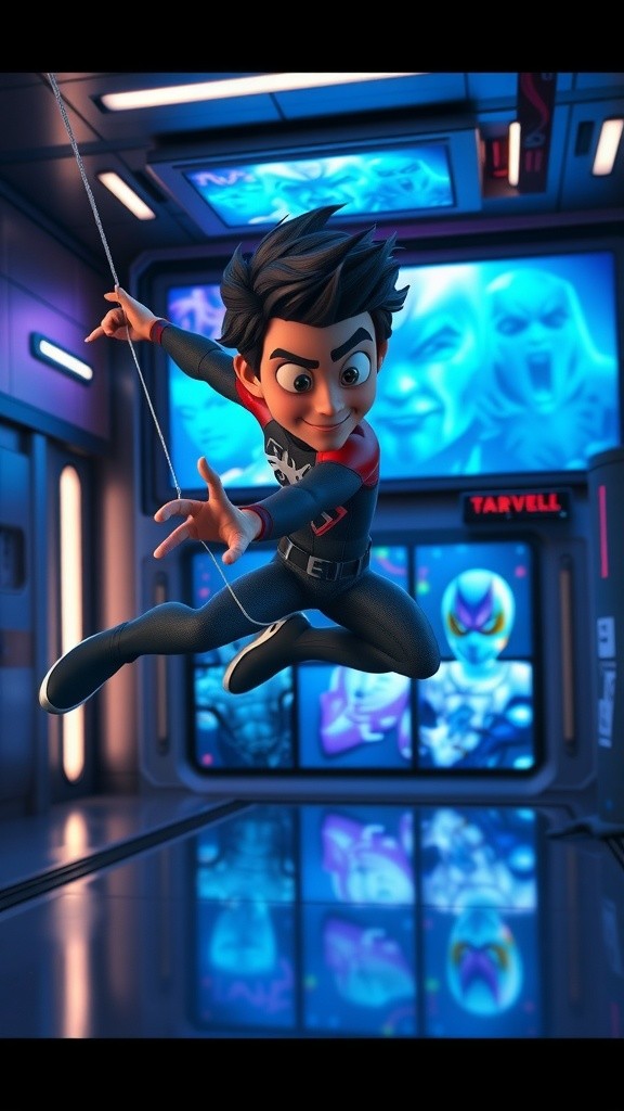 Training Day with Marvel Heroes