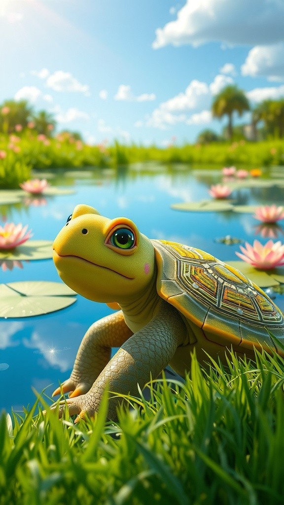 Tiny Turtle's Big Win!