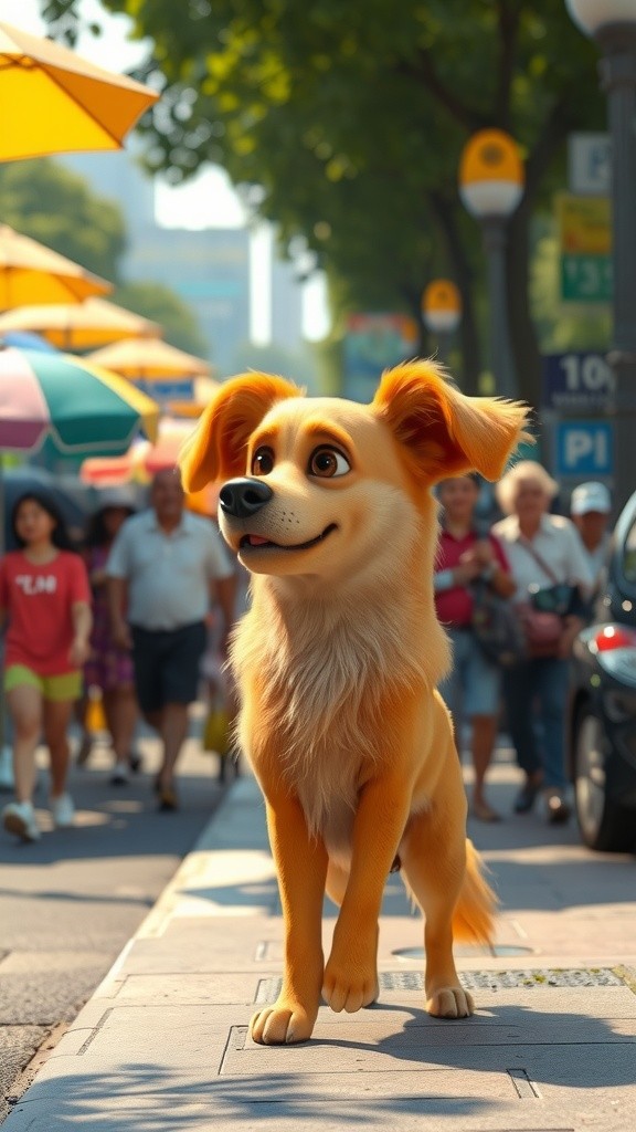 Anjing Mencari Peliharaannya