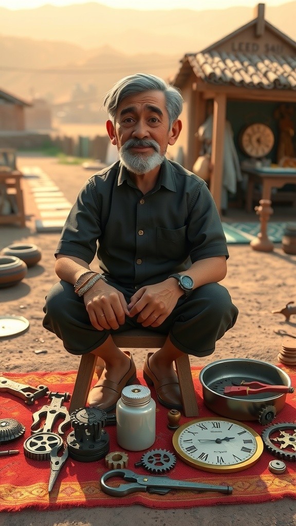 वक्त की सुई: एक छोटे लड़के की कहानी