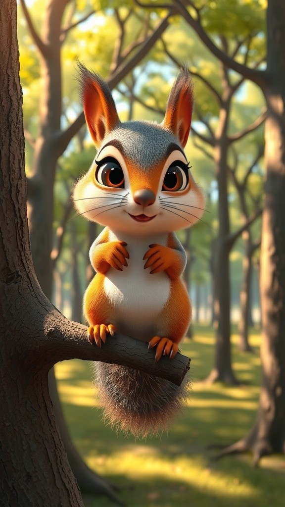 Chiku the Squirrel's Curious Questions