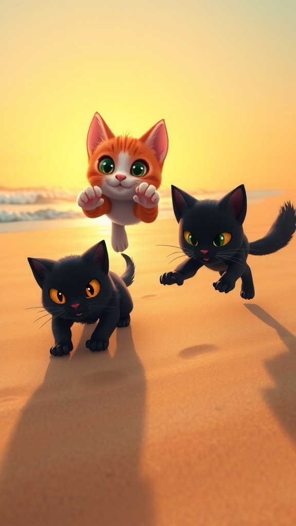 Kucing Voli di Pantai Serang: Hiburan Unik di Blitar!