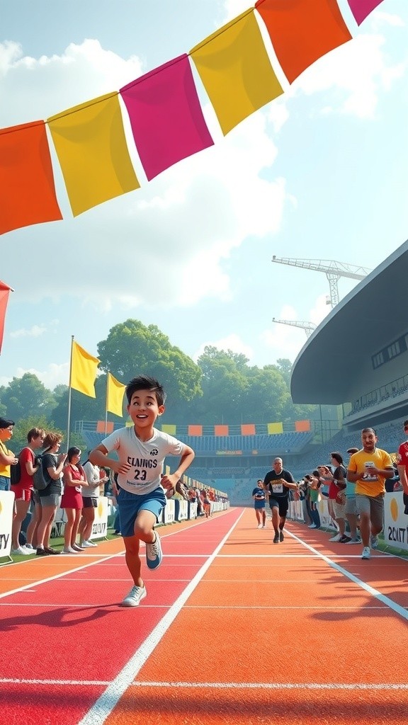 Oren Si Kucing Juara Lomba Lari!