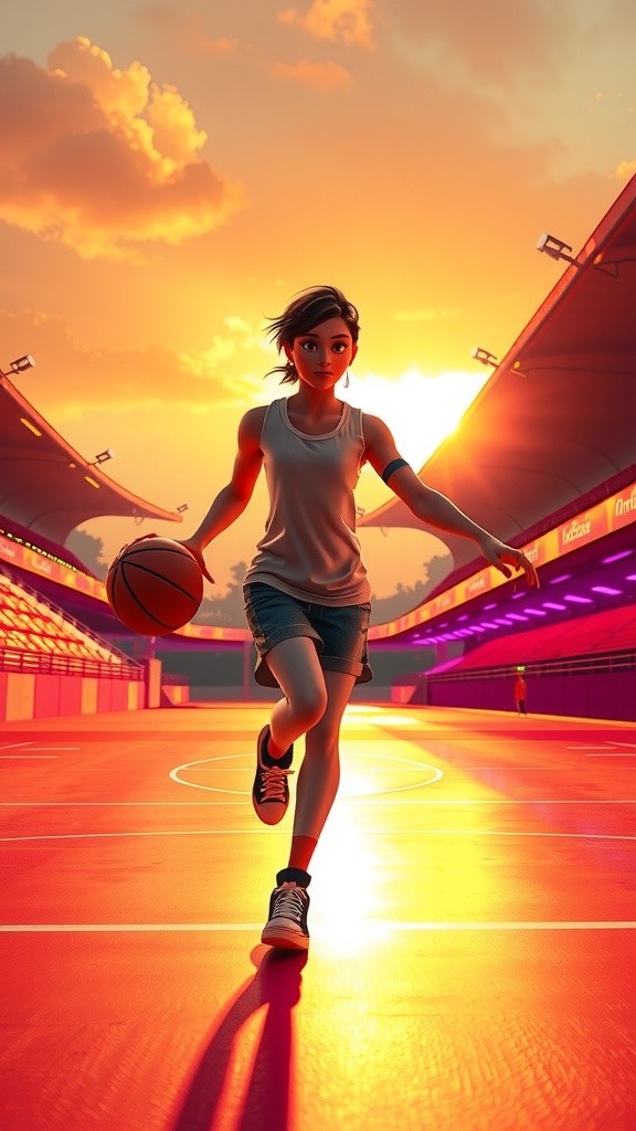 Heart-Racing Moments: A Love Story on the Court and Circuit