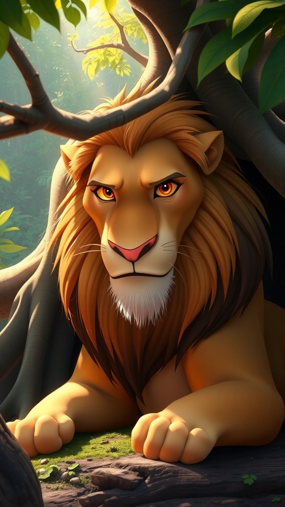 शेर और बिल्ली की मजेदार कहानी