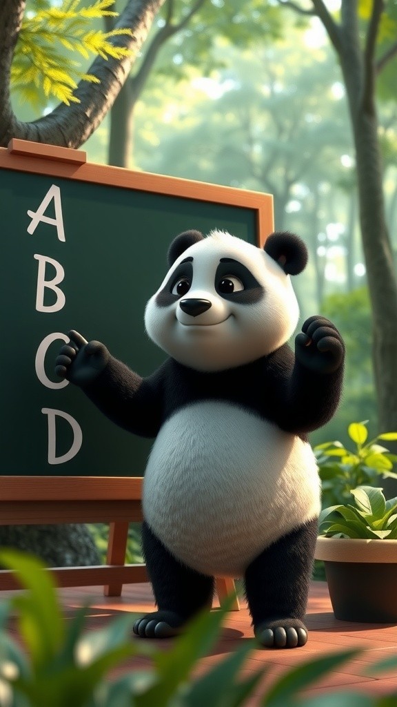 Pandoo's Bamboo ABCD Fun!