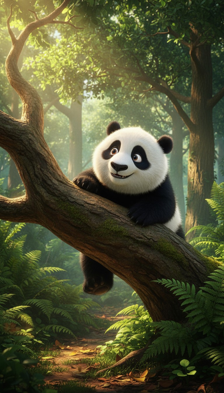 Bear Stuck in a Tree