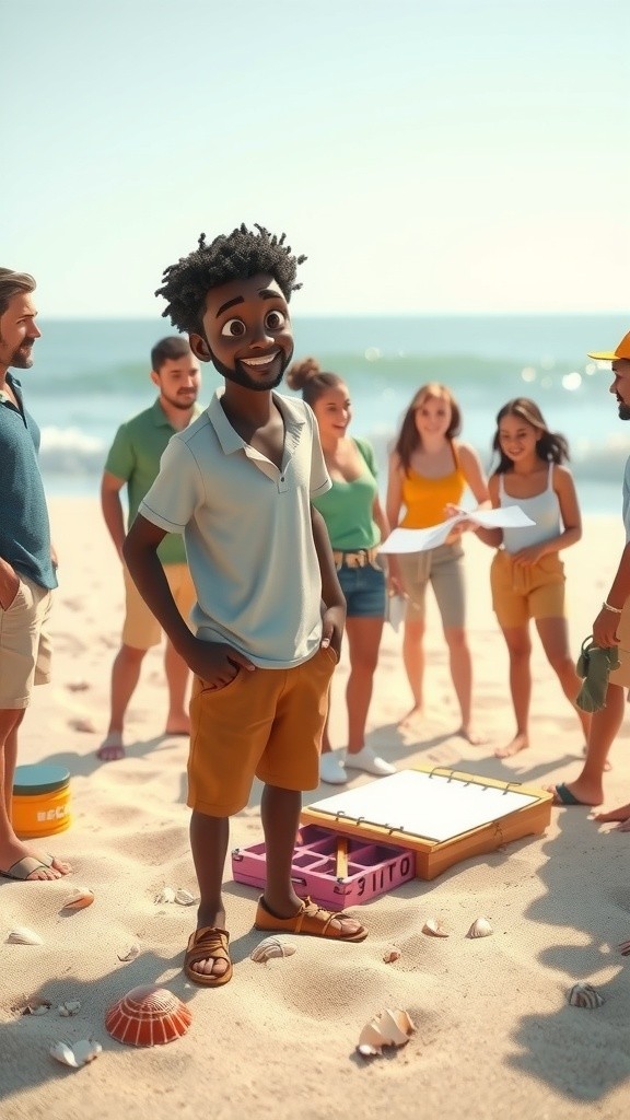 Petualangan Perahu Garuda Laut di Pantai