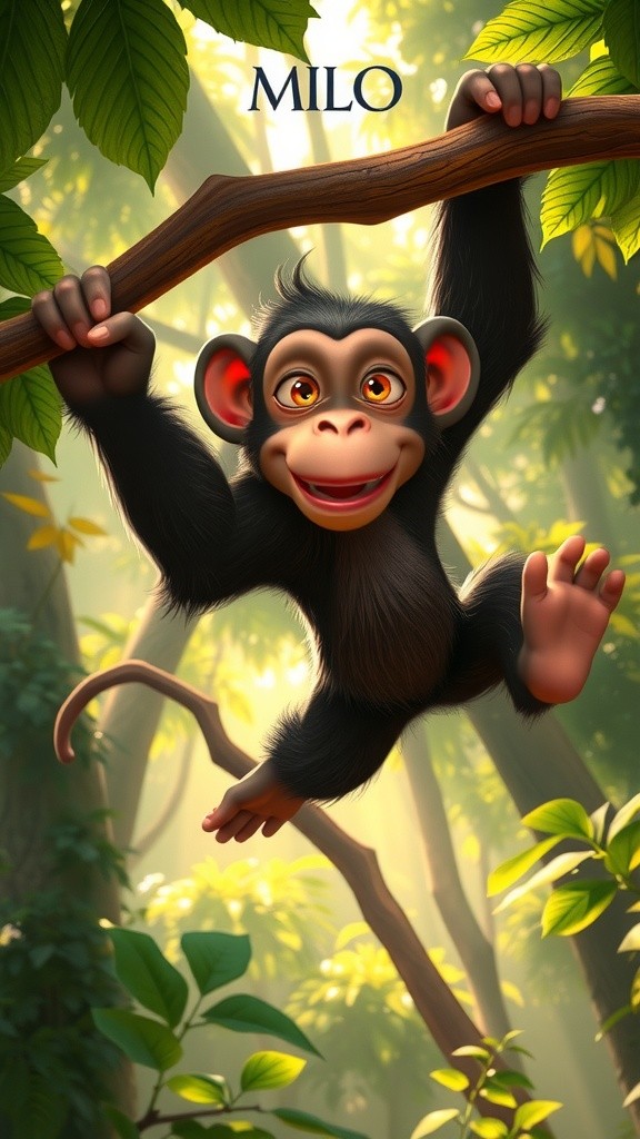 चालाक बंदर और जंगल का शेर