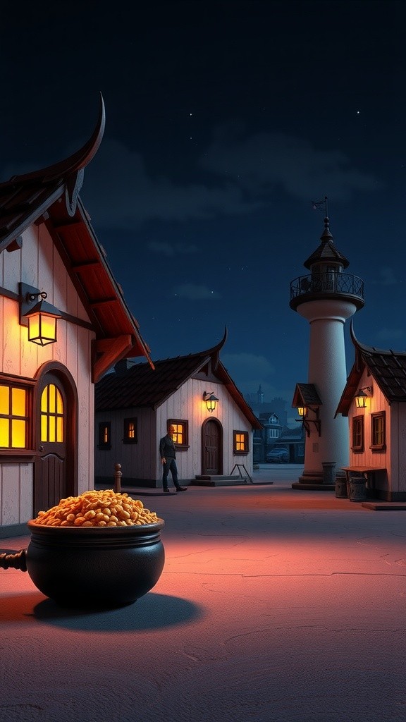 रात का रहस्य: खाना गायब होने की कहानी