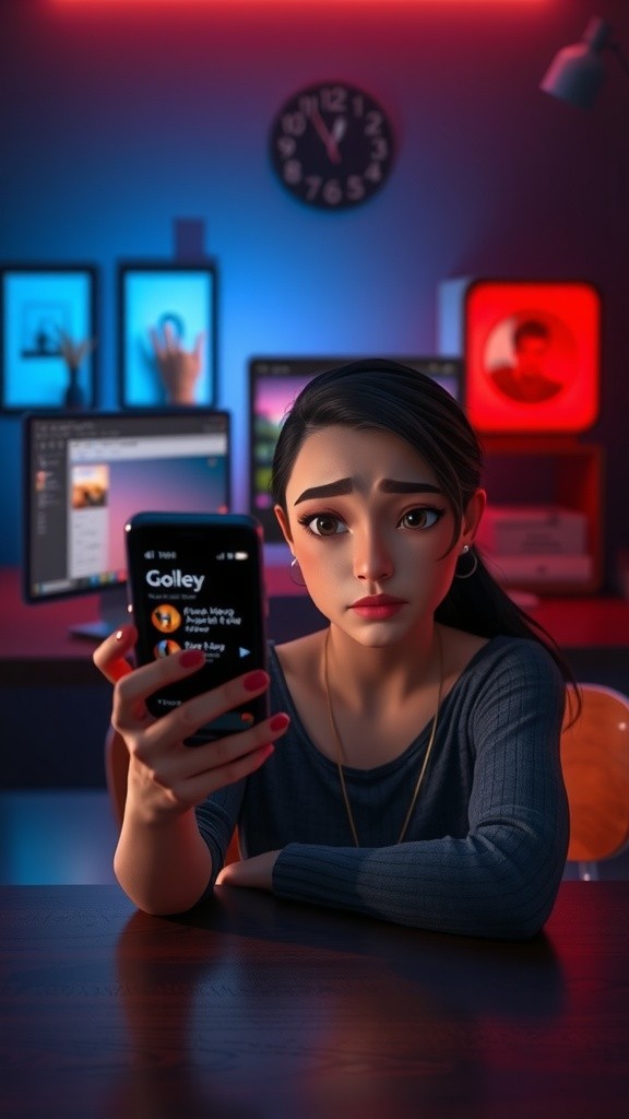 Digital Chaos: A Symphony of Anxiety