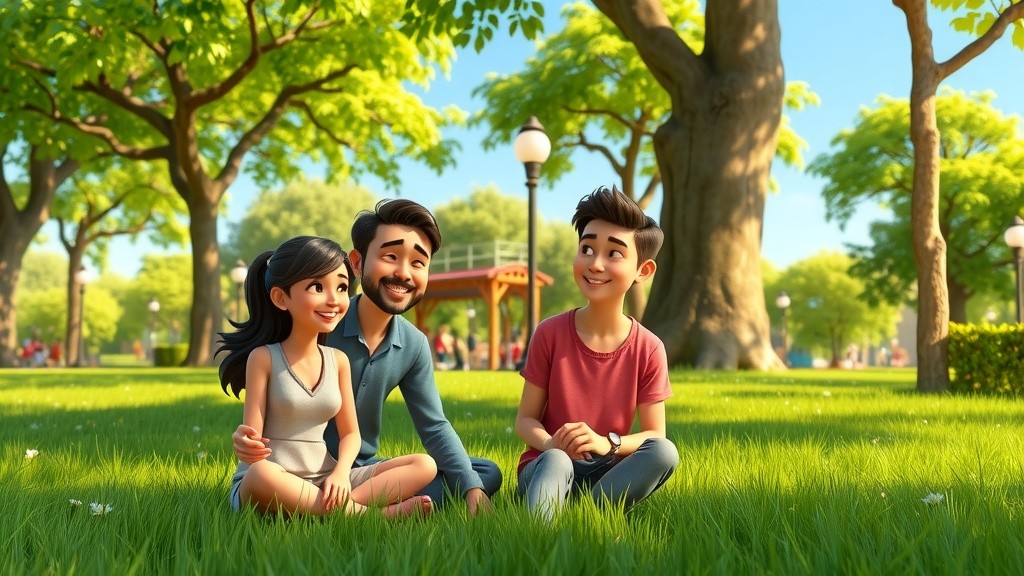 Kids Having Fun at the Park - Sing Along with Goldie the Dog!