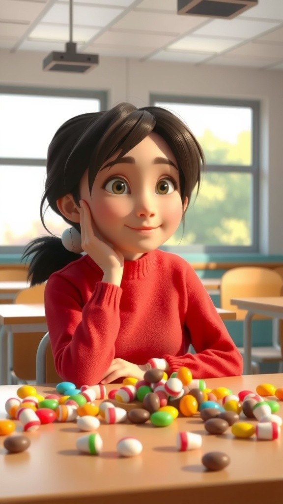 Kalkulasi Permen yang Lucu