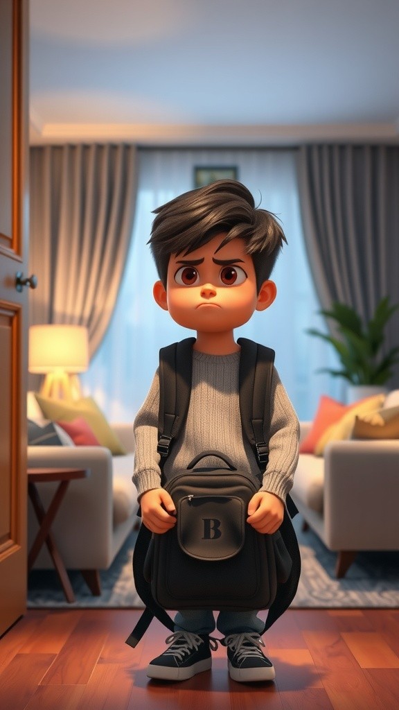 بچے کی معصومیت: بلیک بورڈ نہیں نظر آتا!