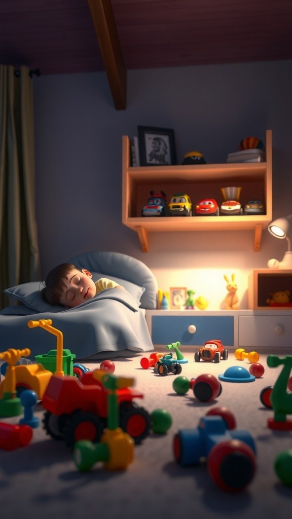 Balapan Mainan Malam Hari!