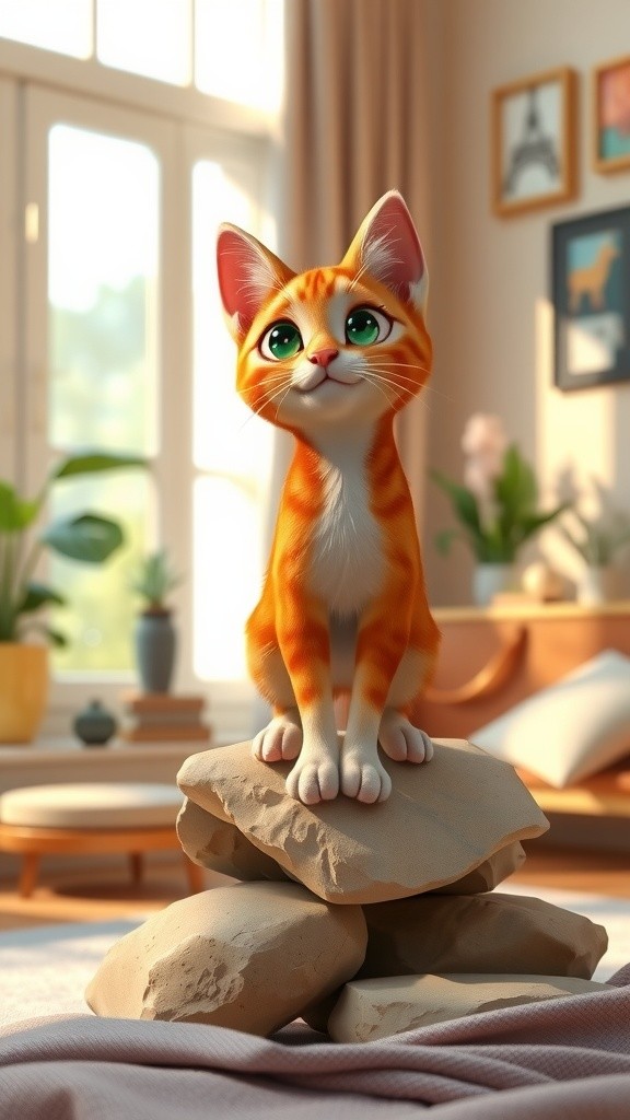 Princess vs. Roomba: The Epic Cat Showdown!