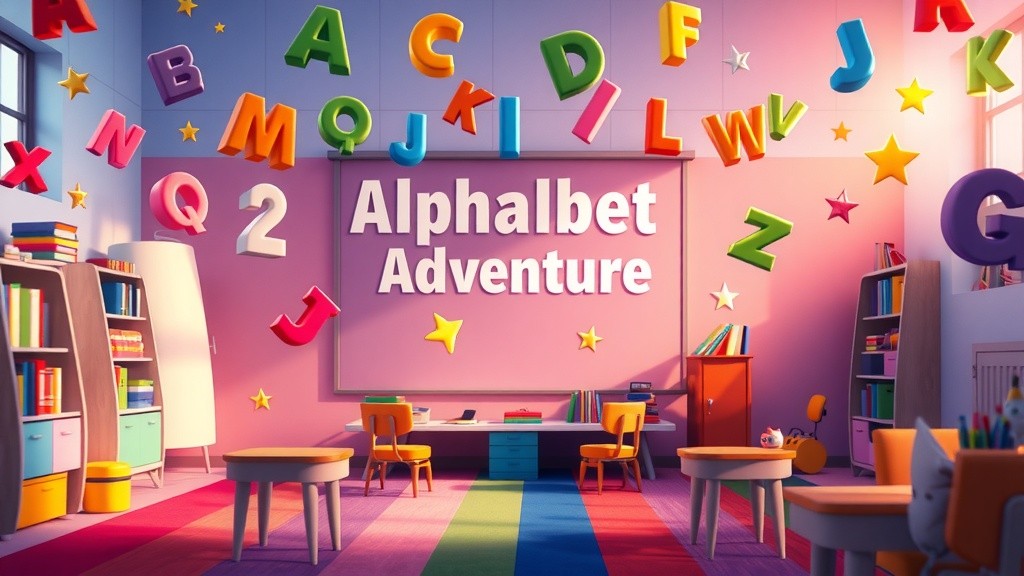 Fun ABC Adventure: Learn Alphabets A-Z!