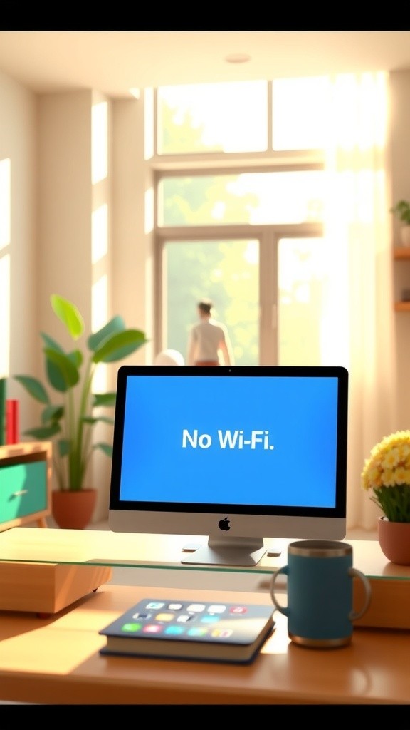Wi-Fi Woes: A Morning Without Connection!