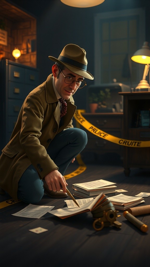 Kasus Pencurian Perhiasan dan Kaca Pembesar