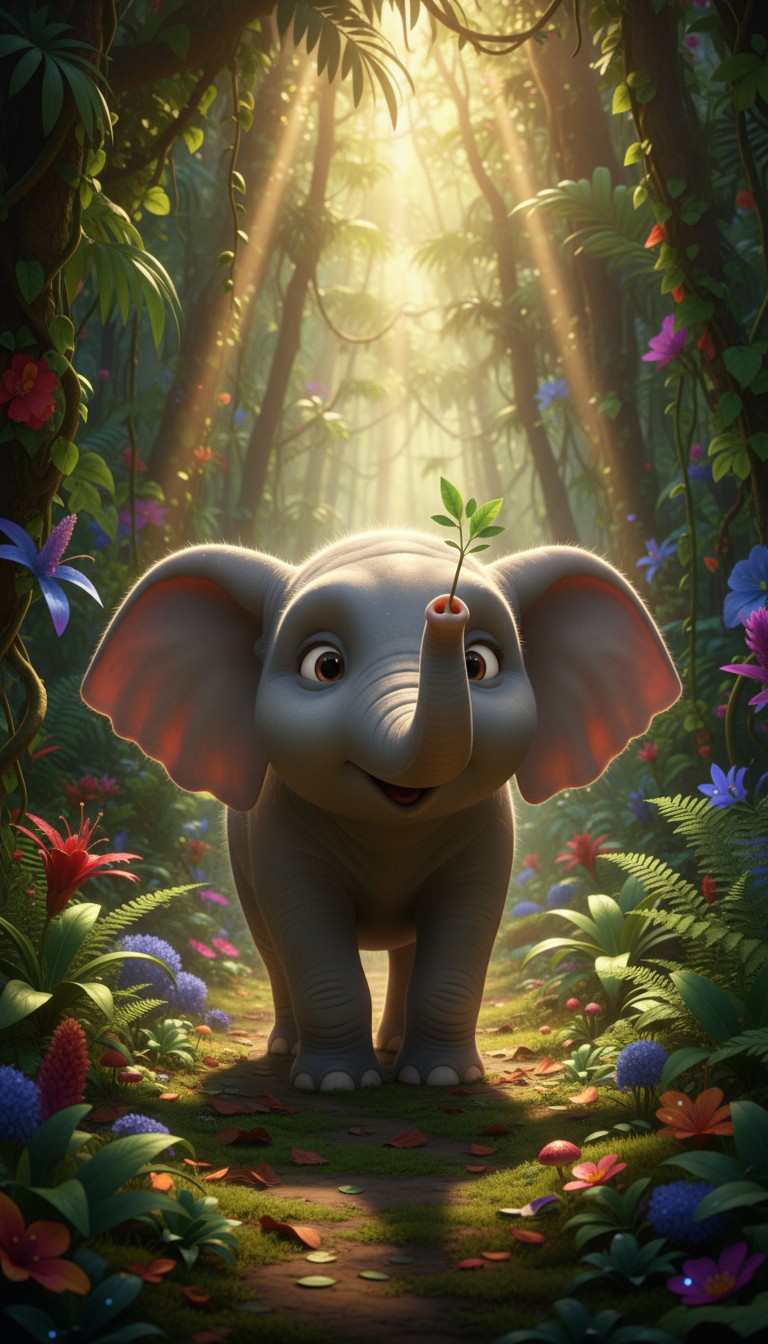 Kejutan Semut untuk Gajah