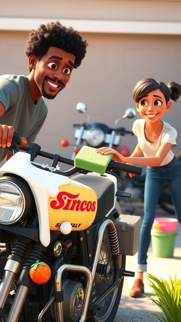 Bimo dan Kesalahan Mencuci Motor