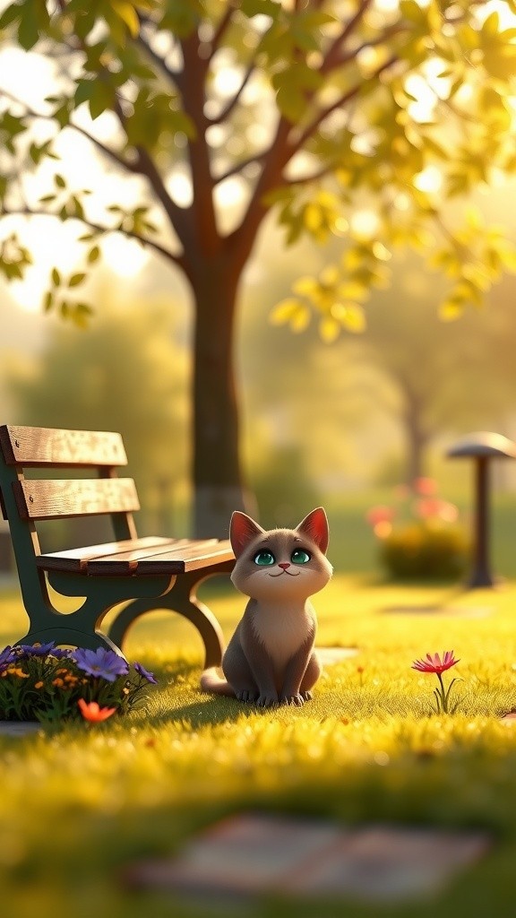 Lilo, Kucing Penjaga Kebahagiaan Taman