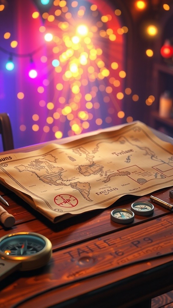 مغامرة الخريطة السحرية