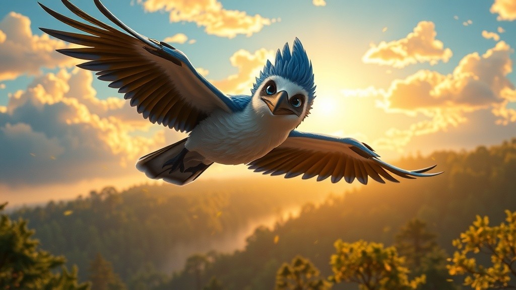 When Storms Strike: A Bird's Resilience