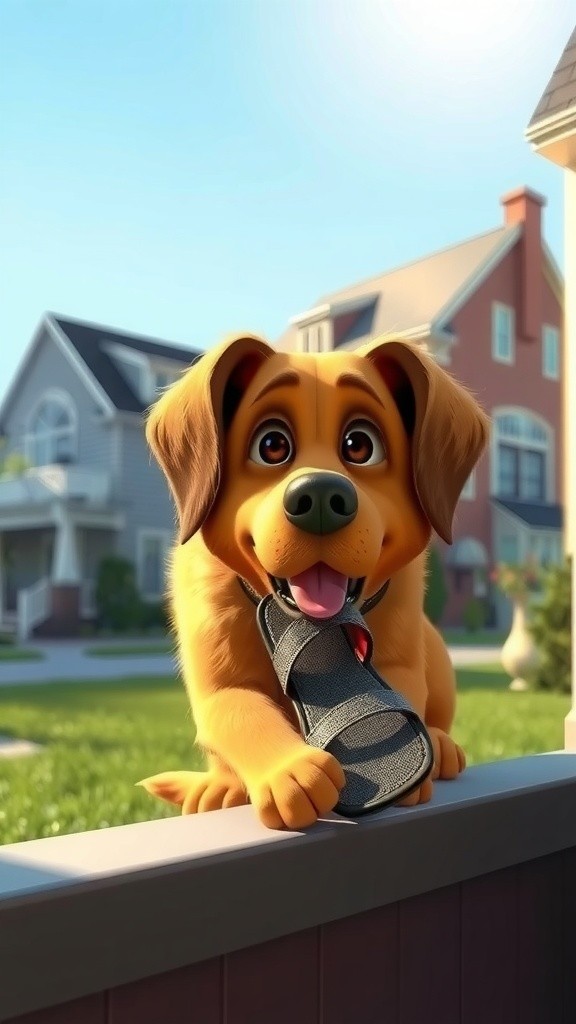 Buddy dan Sendal Baru!