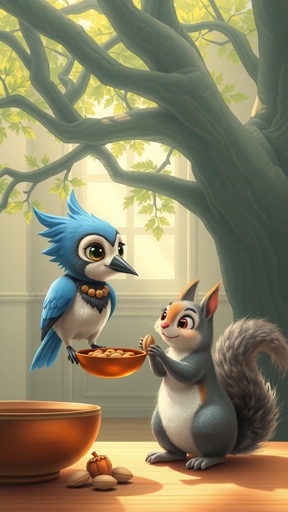 The Kind Little Bird: A Tale of Friendship and Sharing