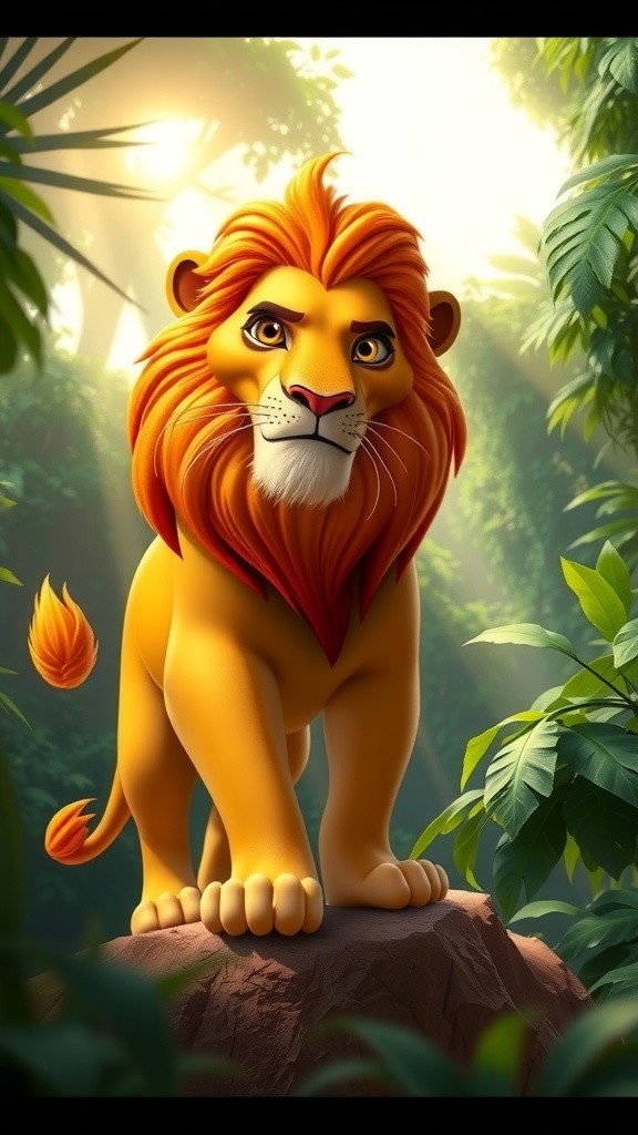 शेर और हाथी की कहानी