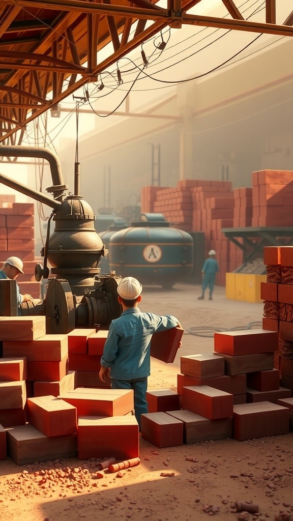 Innovative Wheat Waste Bricks: A Sustainable Building Solution